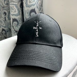 Travis Scott Merch baseball hat.